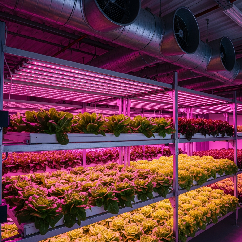 Indoor Farming · Hydroponics ventilation solution