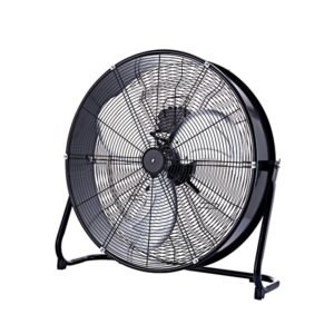 24"High Velocity Outdoor Mist Floor Drum Fan