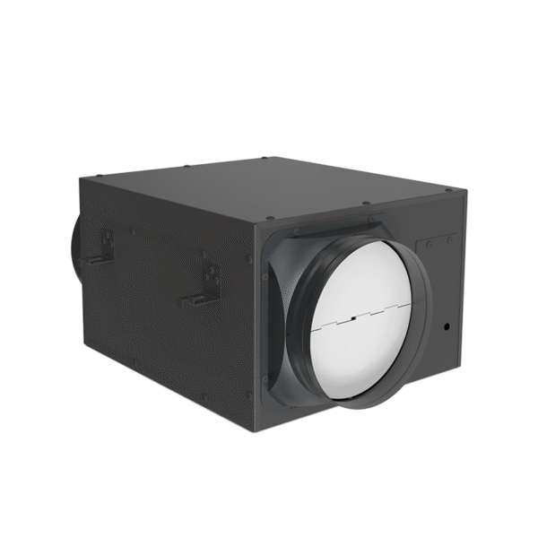 Metal Silent Fan with EC Inverter Motor Unidirectional Direct Exhaust