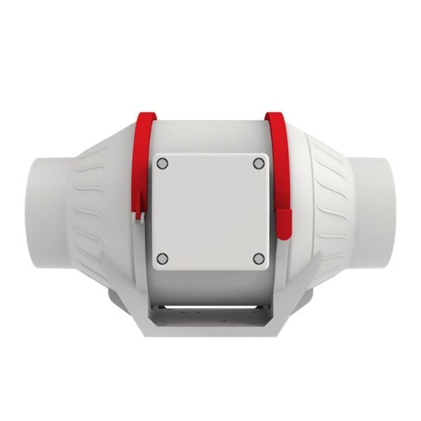 DF100-MS/AS-HA 4 Inch EC Motor Mixed-Flow Inline Duct Fan with PP Plastic Housing - Image 2