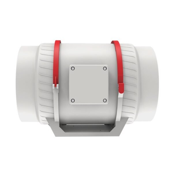 DF200-MS/AS-HA 8 Inch EC Motor Mixed-Flow Inline Duct Fan with PP Plastic Housing - Image 2