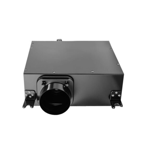 Ultra-thin metal silent fan with EC variable frequency motor and single air inlet. - Image 2