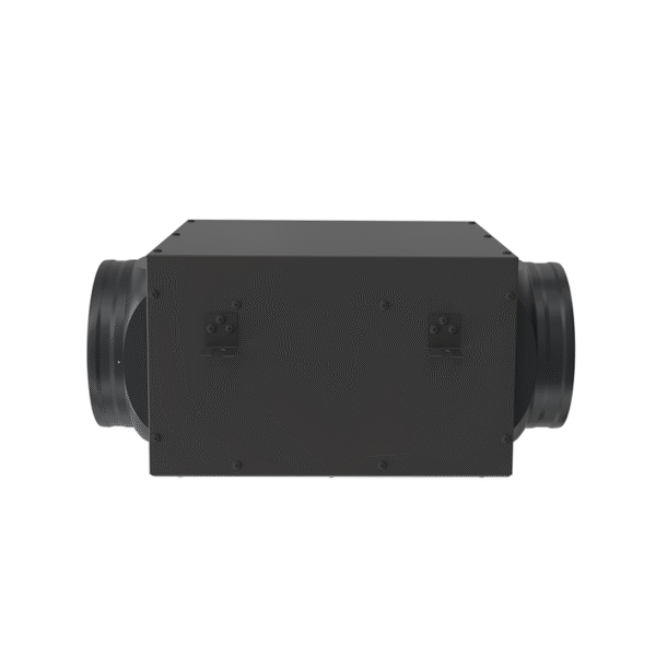 Metal Silent Fan with EC Inverter Motor Unidirectional Direct Exhaust - Image 2