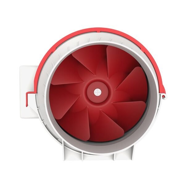 DF150-MS/AS-HA 6 Inch EC Motor Mixed-Flow Inline Duct Fan with PP Plastic Housing - Image 3
