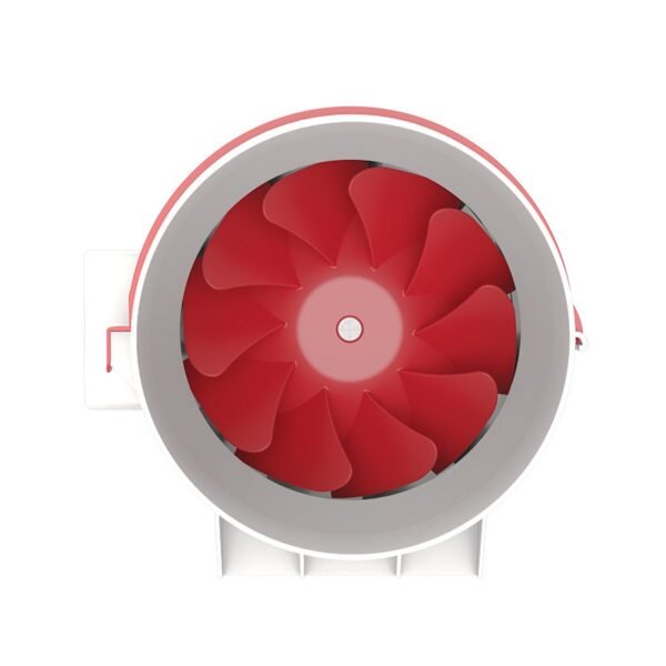 DF200-MS/AS-HA 8 Inch EC Motor Mixed-Flow Inline Duct Fan with PP Plastic Housing - Image 3