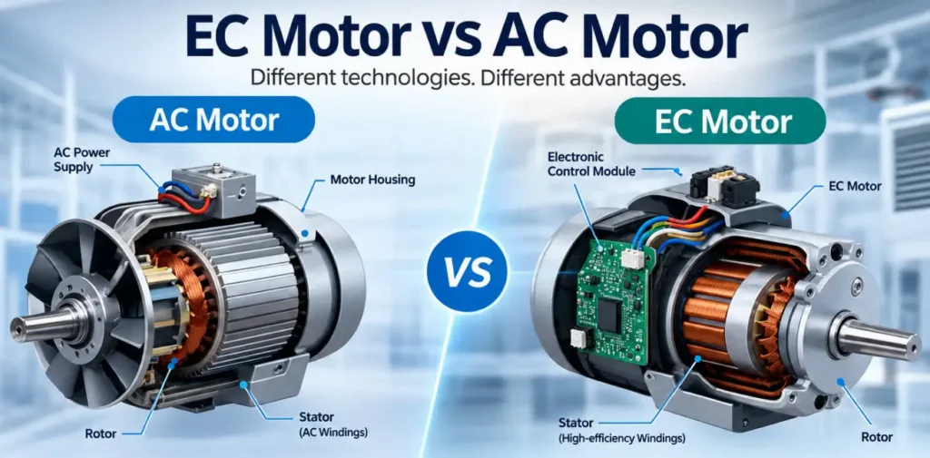 EC Motor vs. AC Motor: What Is the Difference?