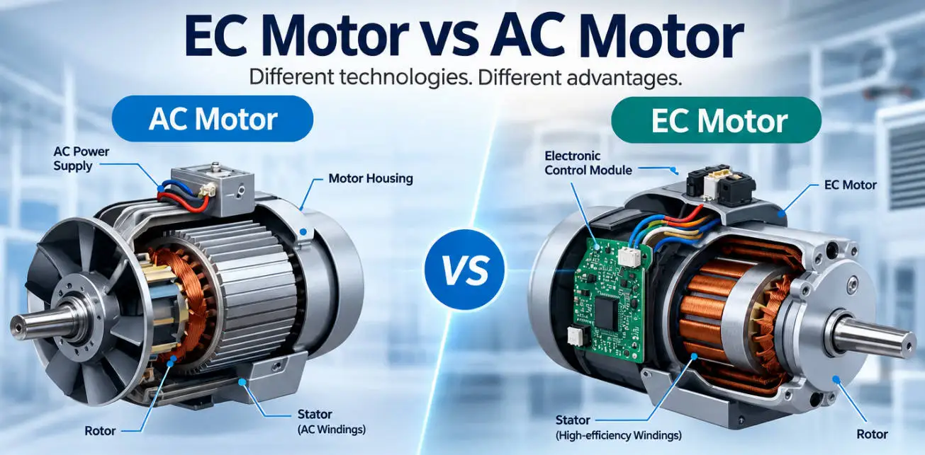 EC Motor vs. AC Motor: What Is the Difference?