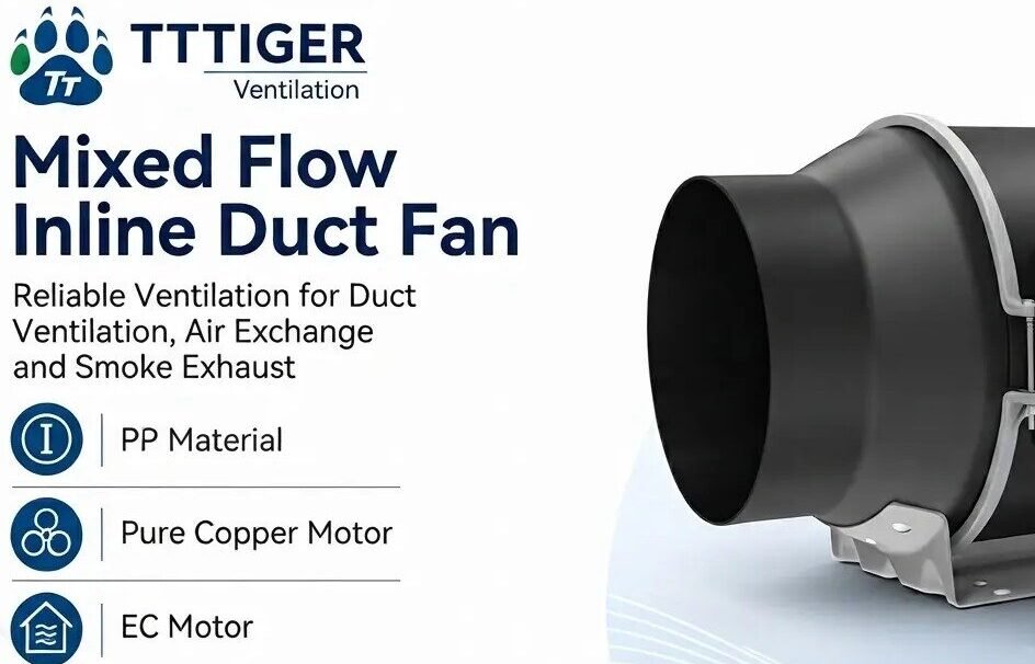 EC Inline Duct Fan: Benefits and Applications