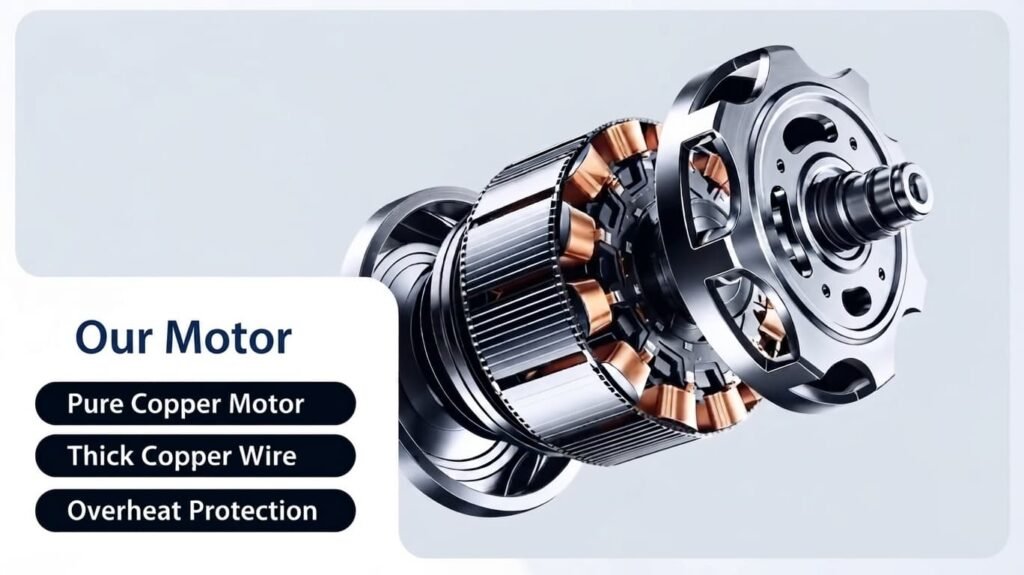EC motor technology used in an energy efficient inline duct fan