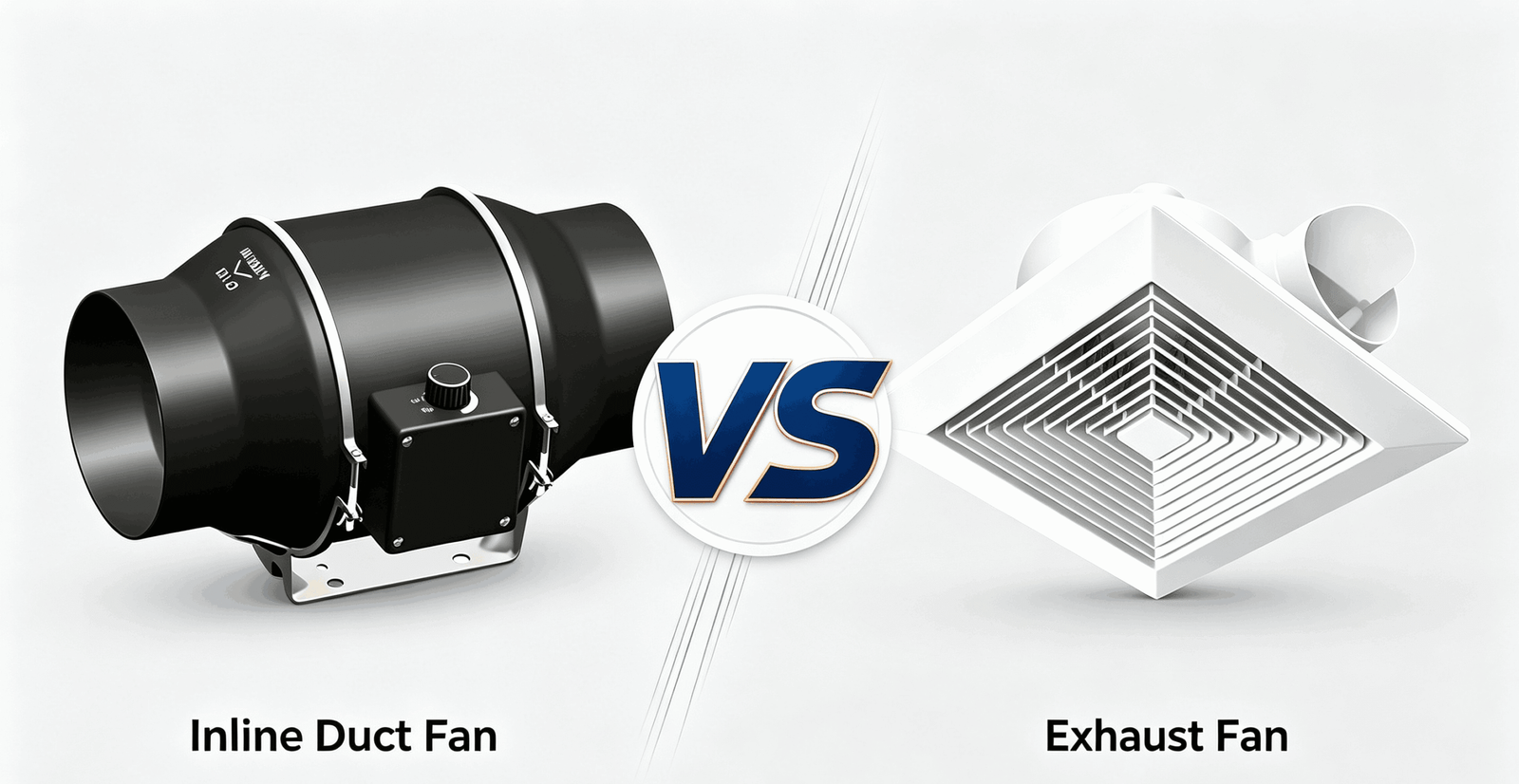 Inline Duct Fan vs Exhaust Fan: What’s the Difference?
