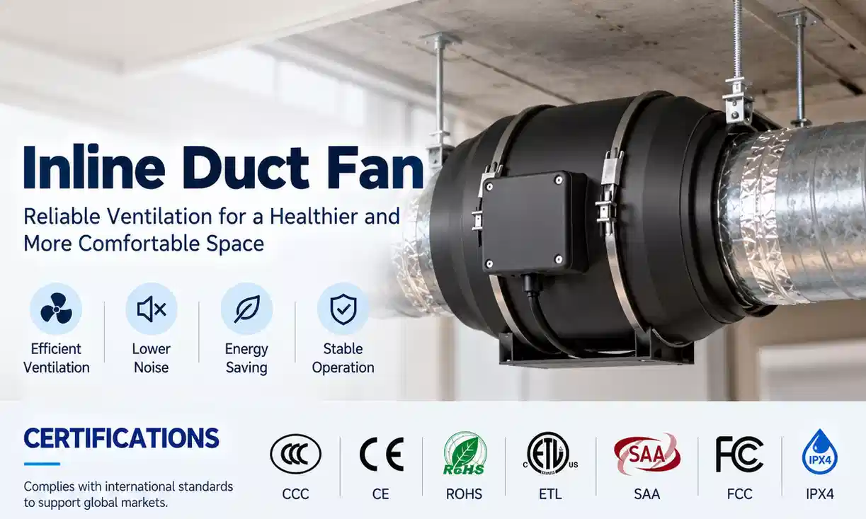 Inline Duct Fan: Features, Applications and What to Look For