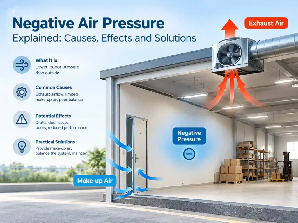 negative air pressure explained