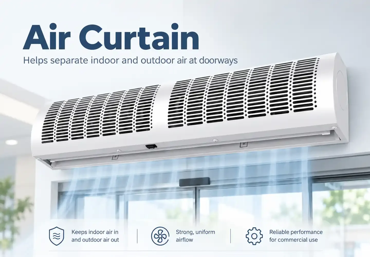 What Is an Air Curtain? How It Works and Where to Use It