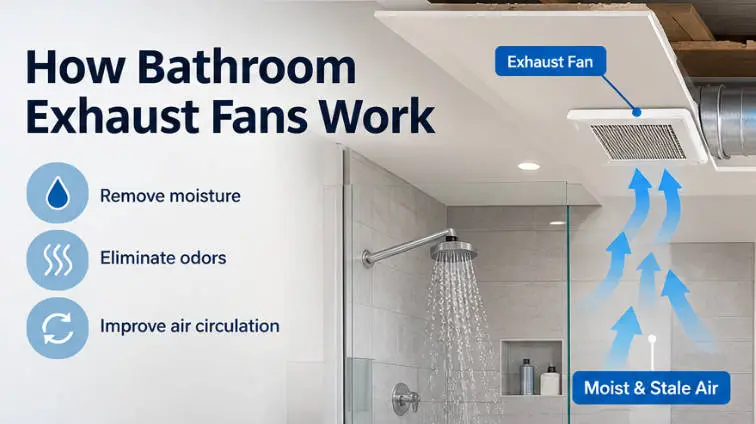 How Does a Bathroom Exhaust Fan Work?